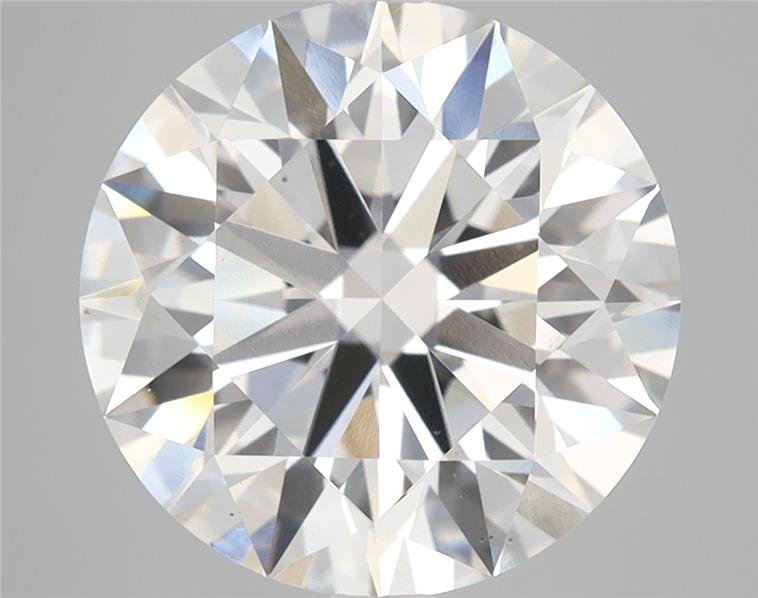 6.15ct G VS2 Rare Carat Ideal Cut Round Lab Grown Diamond