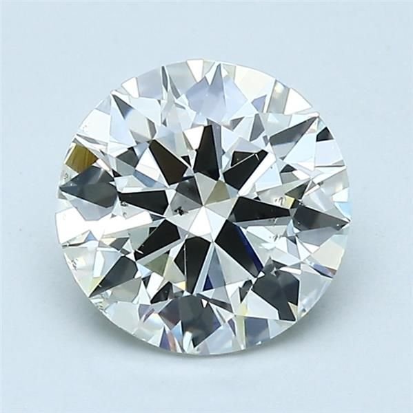 1.56ct J SI1 Rare Carat Ideal Cut Round Diamond