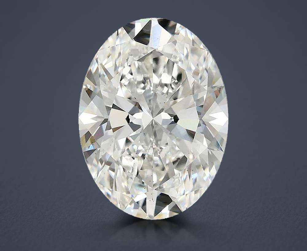 4.10 Carat Oval Lab Diamond