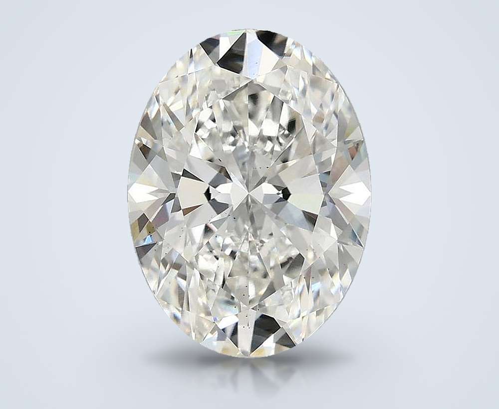 4.10 Carat Oval Lab Diamond