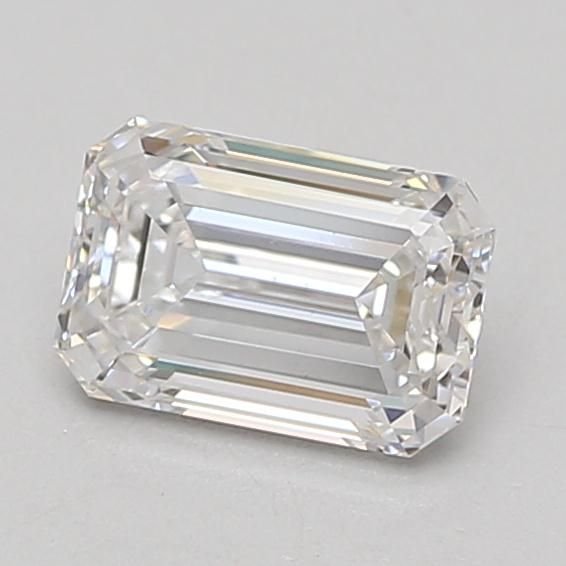 1.37ct D VS1 Rare Carat Ideal Cut Emerald Lab Grown Diamond