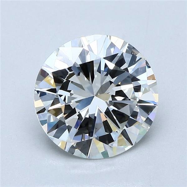 2.50ct H VS2 Good Cut Round Diamond