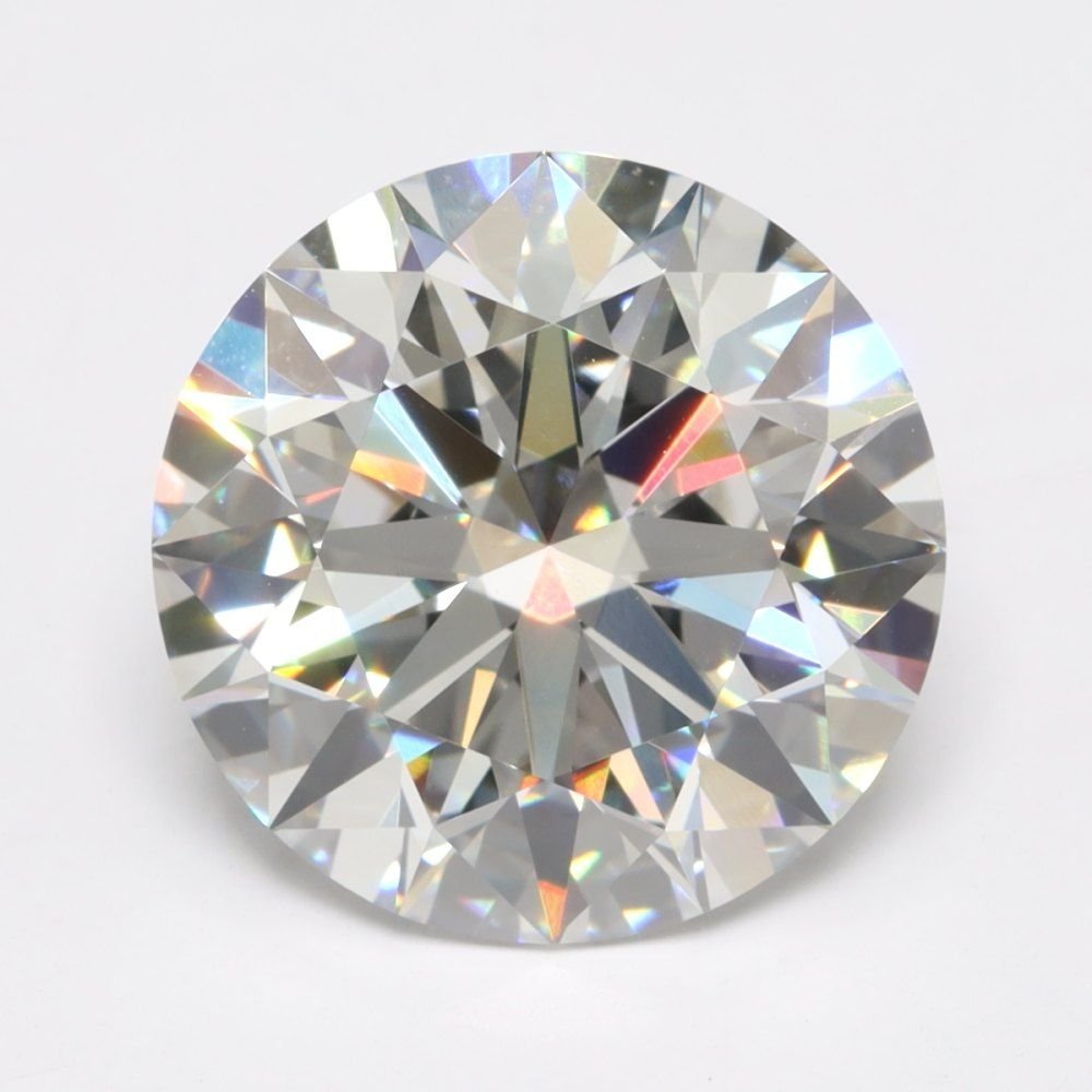 9.17ct G VVS2 Rare Carat Ideal Cut Round Lab Grown Diamond