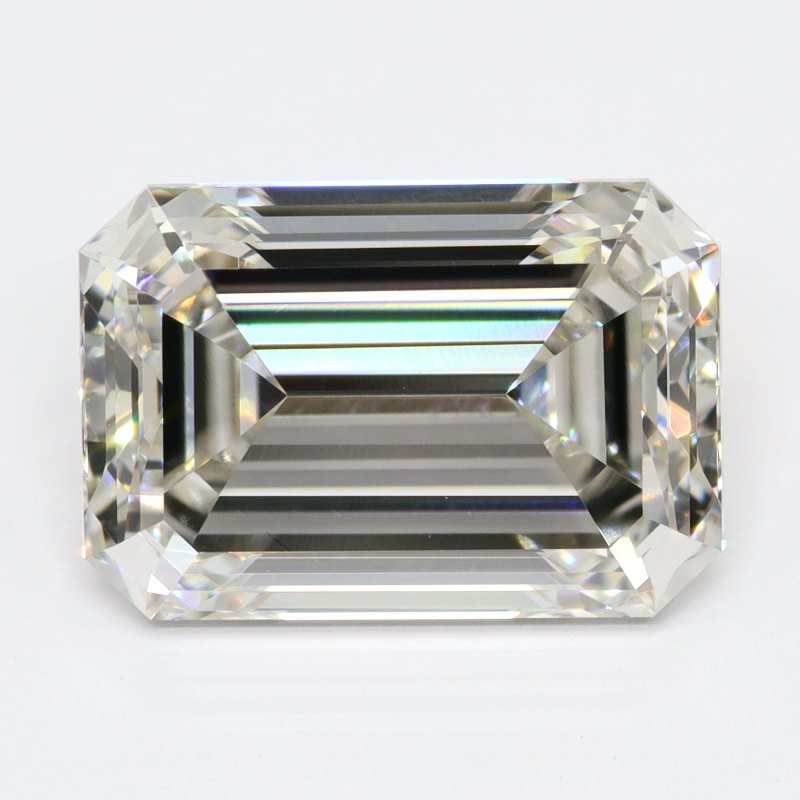 3.86ct I VS1 Rare Carat Ideal Cut Emerald Lab Grown Diamond