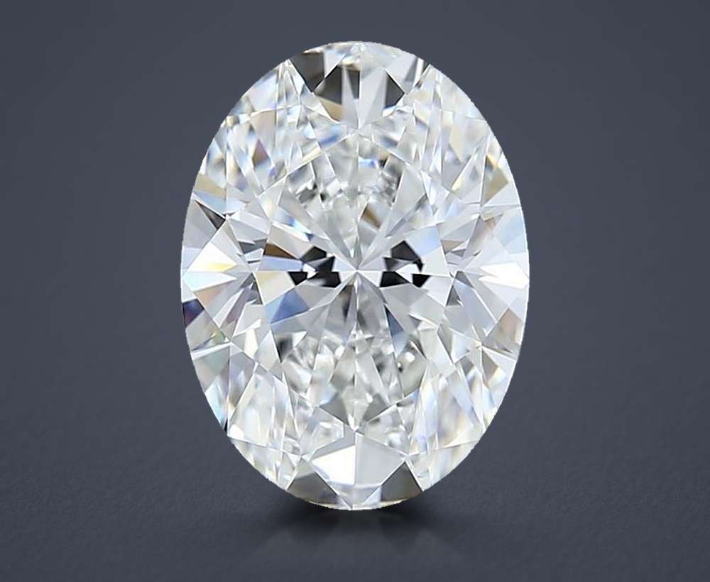 3.19 Carat Oval Lab Diamond