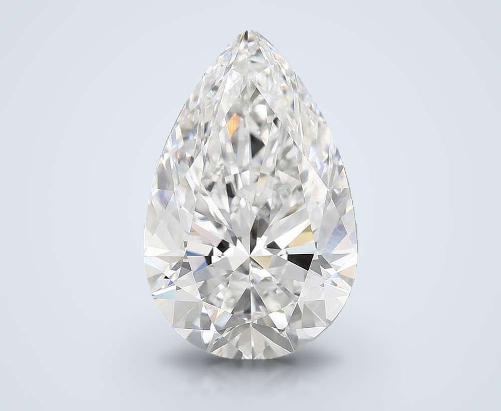 6.31 Carat Pear Lab Diamond