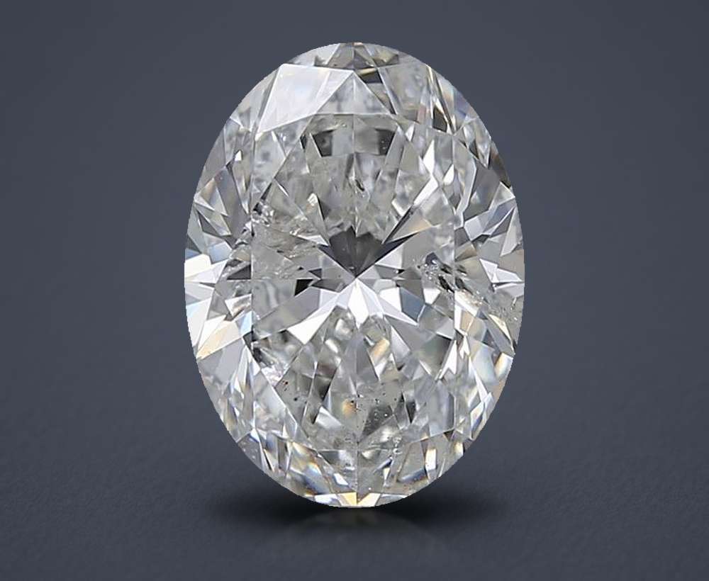 2.71 Carat Oval Natural Diamond