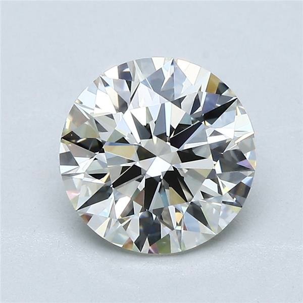 2.04ct K VVS2 Rare Carat Ideal Cut Round Diamond