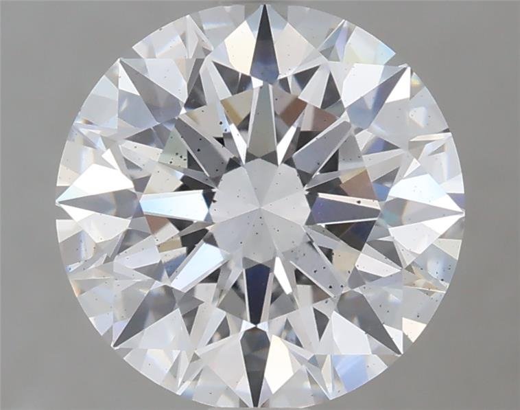 2.09ct E SI1 Rare Carat Ideal Cut Round Lab Grown Diamond