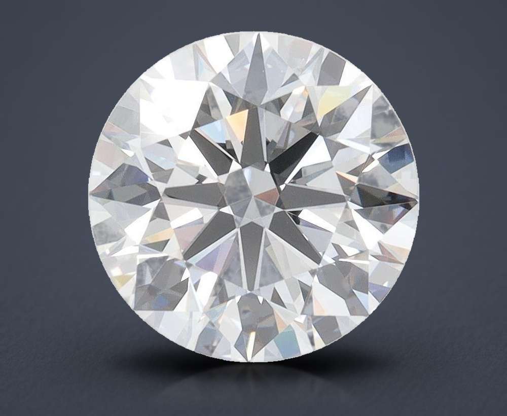3.37 Carat Round Lab Diamond