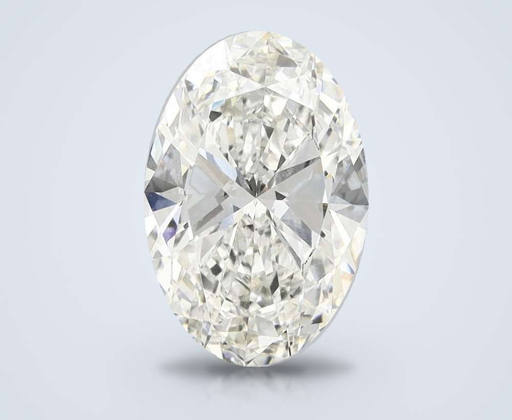 6.70 Carat Oval Lab Diamond