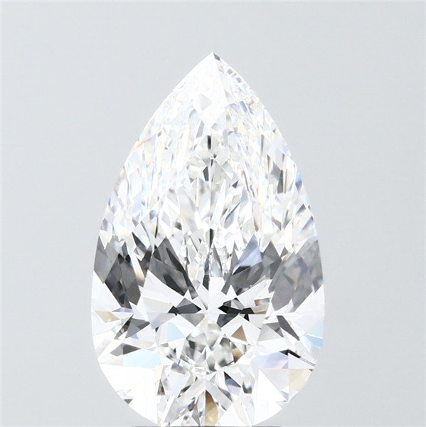 4.00 Carat Pear Lab Diamond