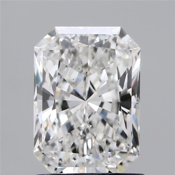 1.11ct F VS2 Rare Carat Ideal Cut Radiant Lab Grown Diamond