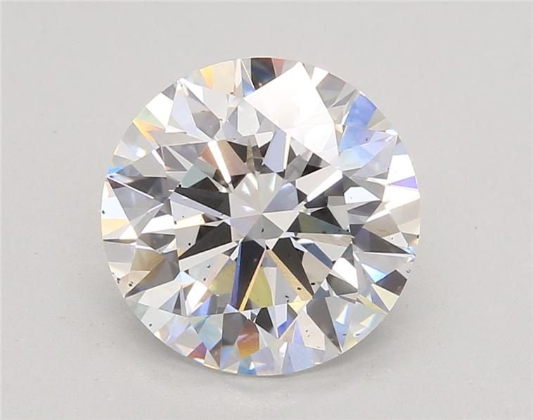 4.09ct D SI1 Rare Carat Ideal Cut Round Lab Grown Diamond