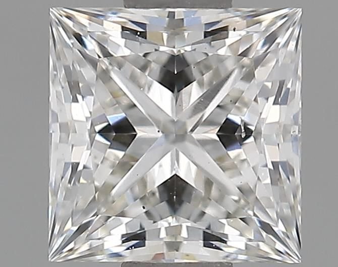 0.94ct G VS2 Rare Carat Ideal Cut Princess Lab Grown Diamond