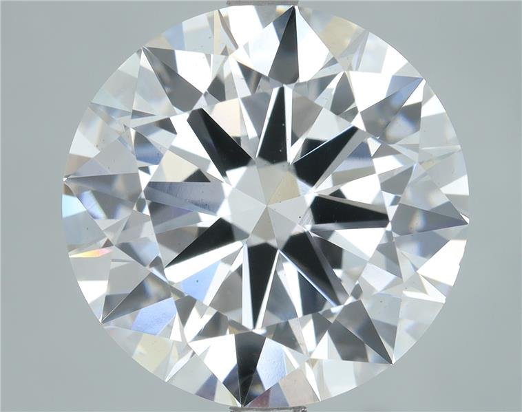 5.01ct D VS2 Excellent Cut Round Lab Grown Diamond