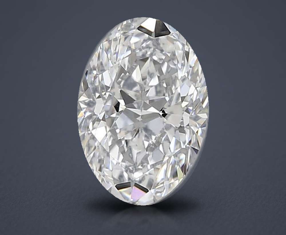 0.63 Carat Oval Lab Diamond