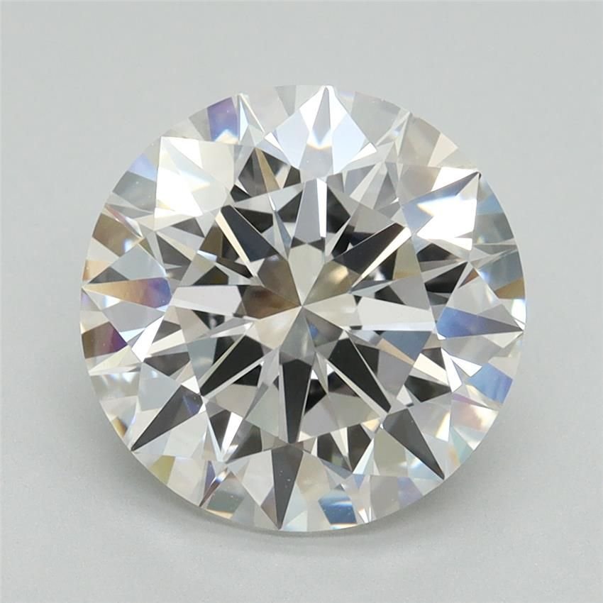 4.04ct E VVS2 Rare Carat Ideal Cut Round Lab Grown Diamond