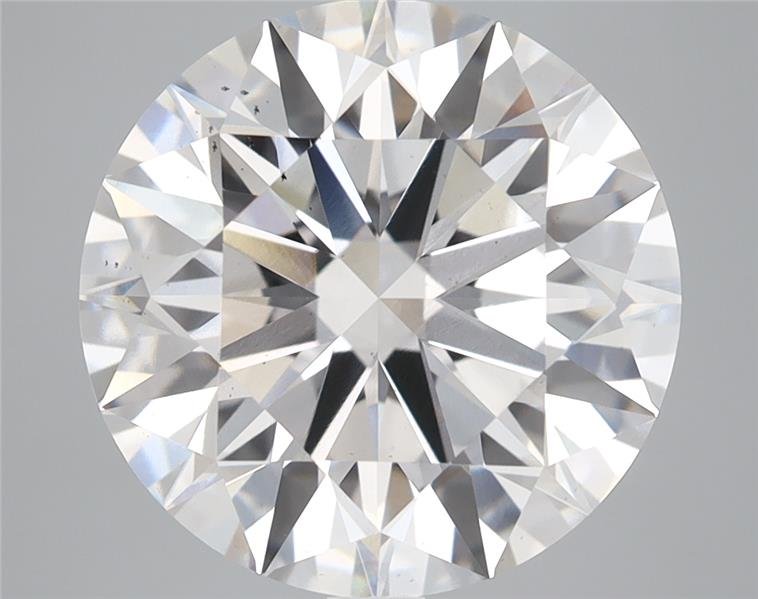 6.14ct G VS2 Rare Carat Ideal Cut Round Lab Grown Diamond