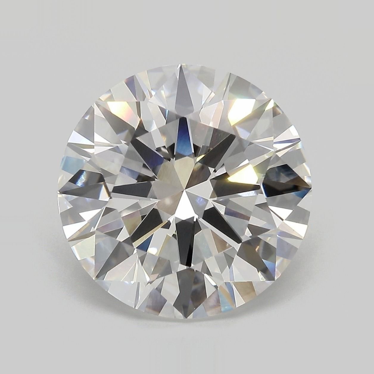 9.27ct F VVS2 Rare Carat Ideal Cut Round Lab Grown Diamond