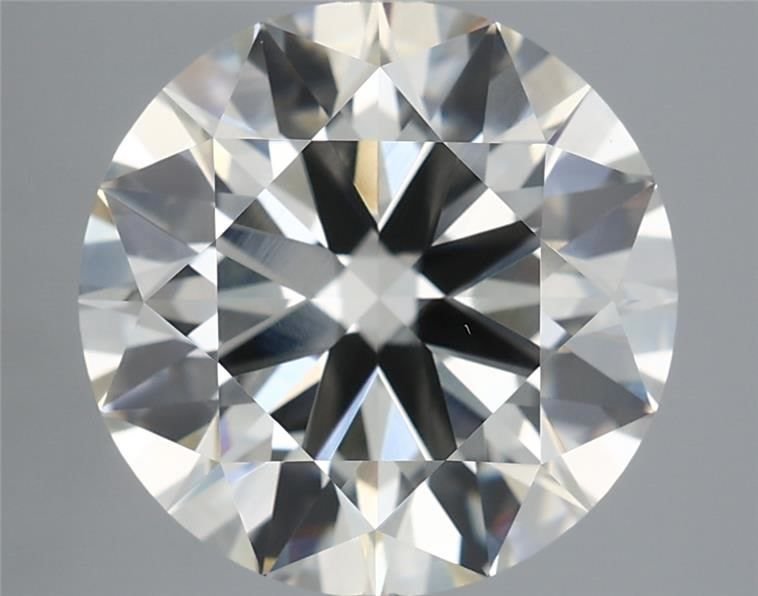 5.02ct J VS1 Rare Carat Ideal Cut Round Lab Grown Diamond