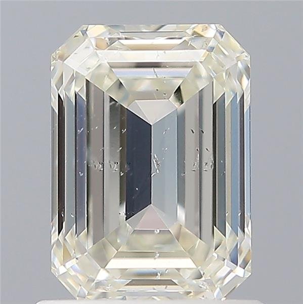 1.03ct I SI2 Rare Carat Ideal Cut Emerald Diamond