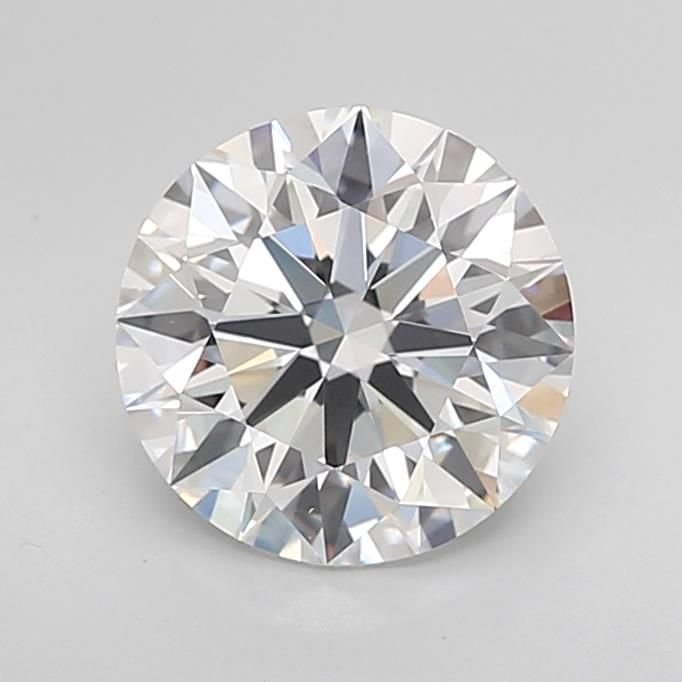2.89ct D VVS2 Rare Carat Ideal Cut Round Lab Grown Diamond