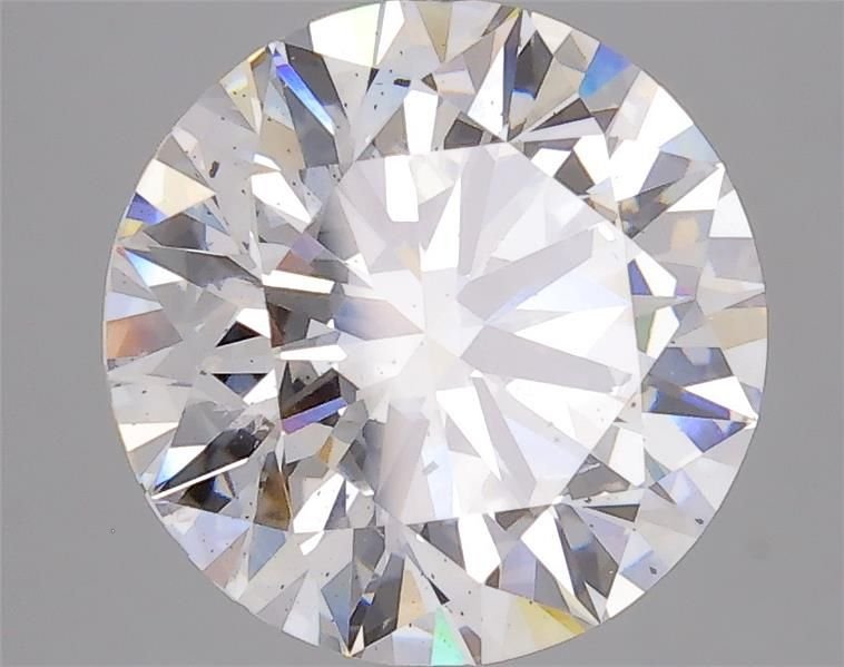 4.73ct F SI1 Rare Carat Ideal Cut Round Lab Grown Diamond