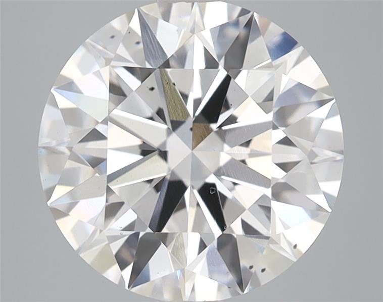 3.52ct D SI1 Rare Carat Ideal Cut Round Lab Grown Diamond