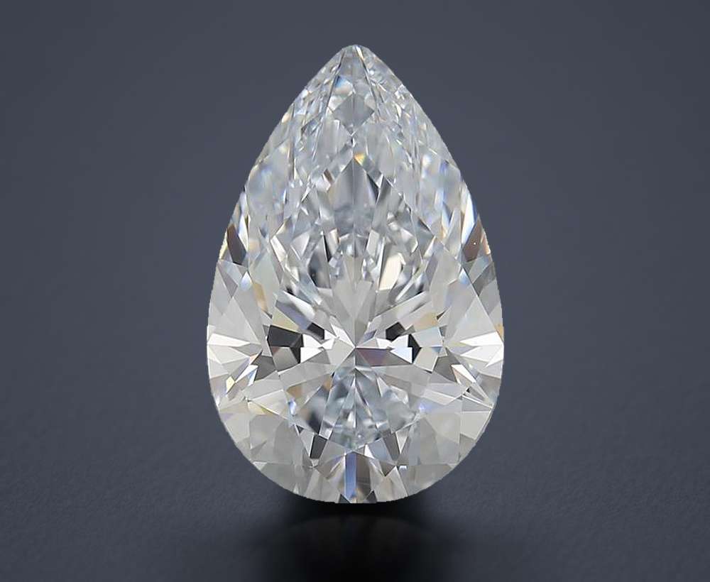 5.01 Carat Pear Lab Diamond