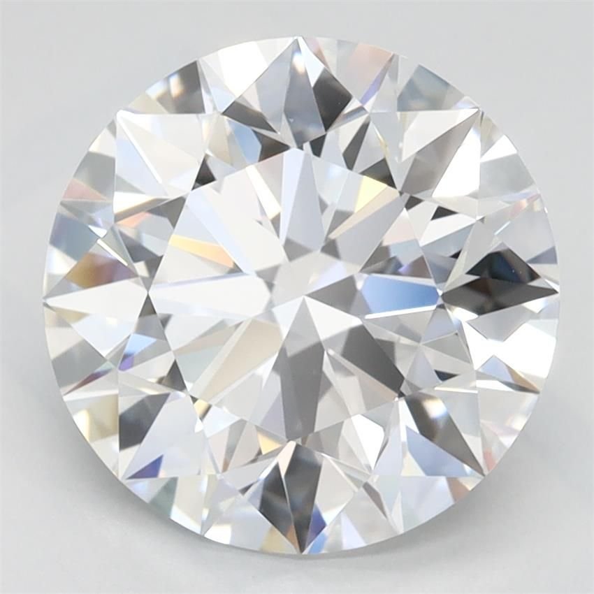 3.00ct D IF Rare Carat Ideal Cut Round Lab Grown Diamond