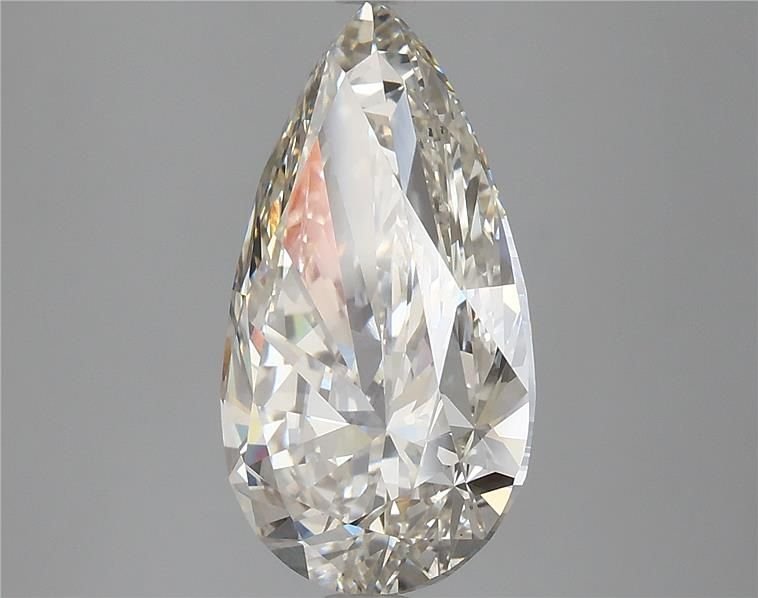 4.55ct I VS2 Rare Carat Ideal Cut Pear Lab Grown Diamond