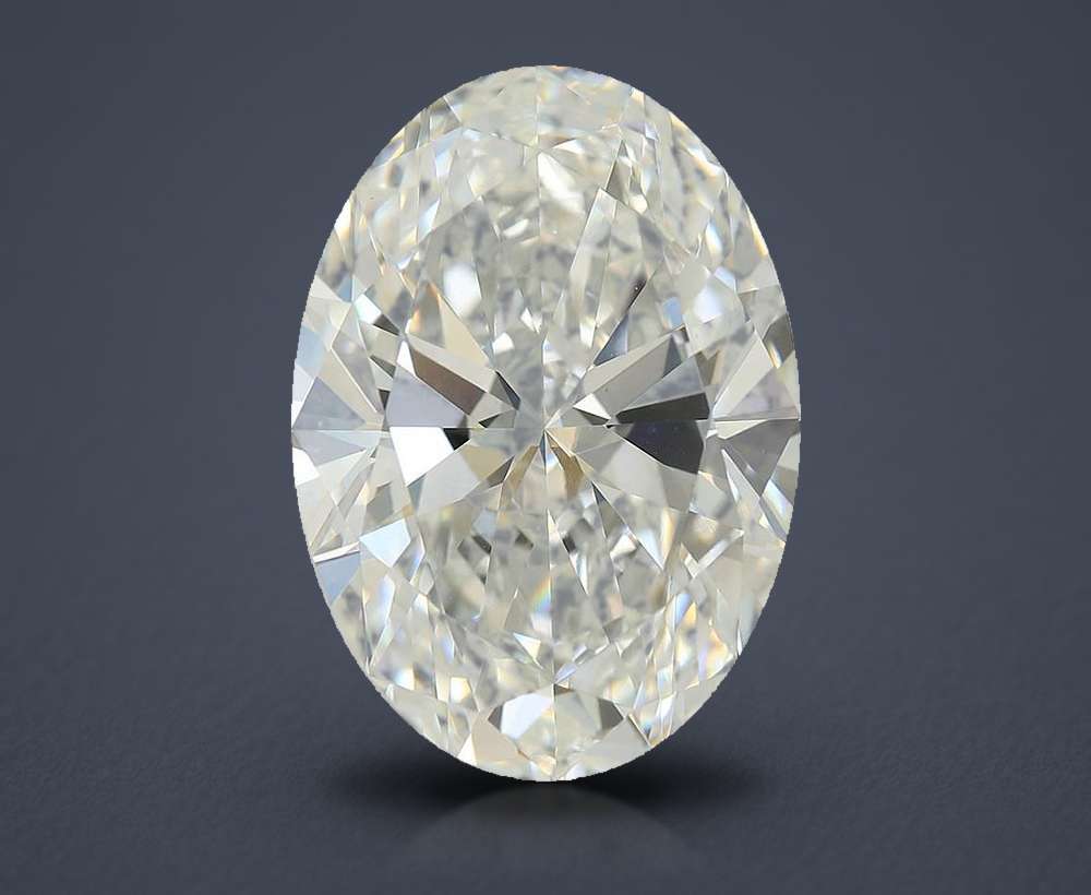 5.61 Carat Oval Lab Diamond