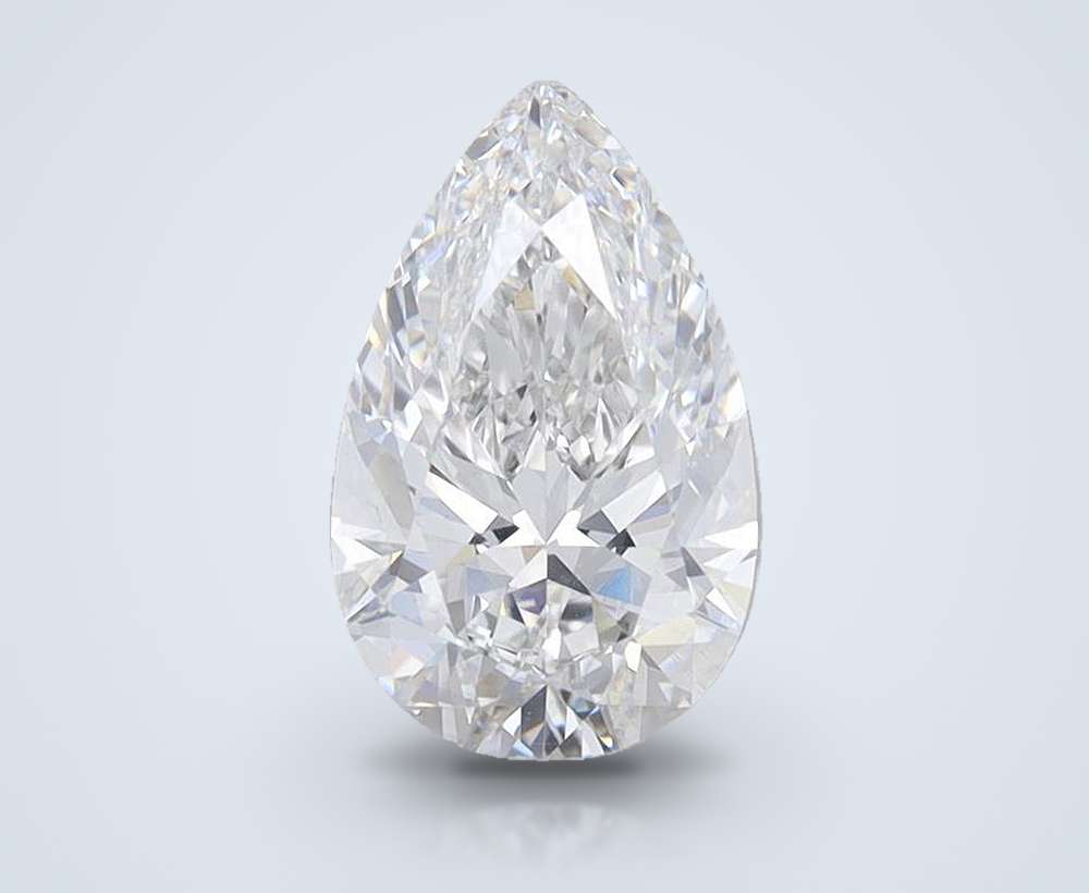 1.50 Carat Pear Lab Diamond