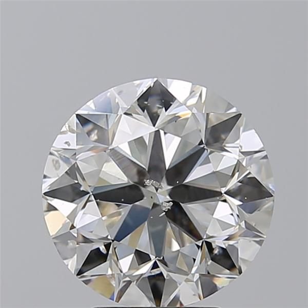 4.00ct H SI2 Very Good Cut Round Diamond