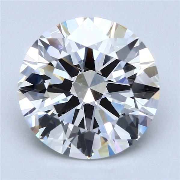 6.29ct G VVS2 Excellent Cut Round Diamond