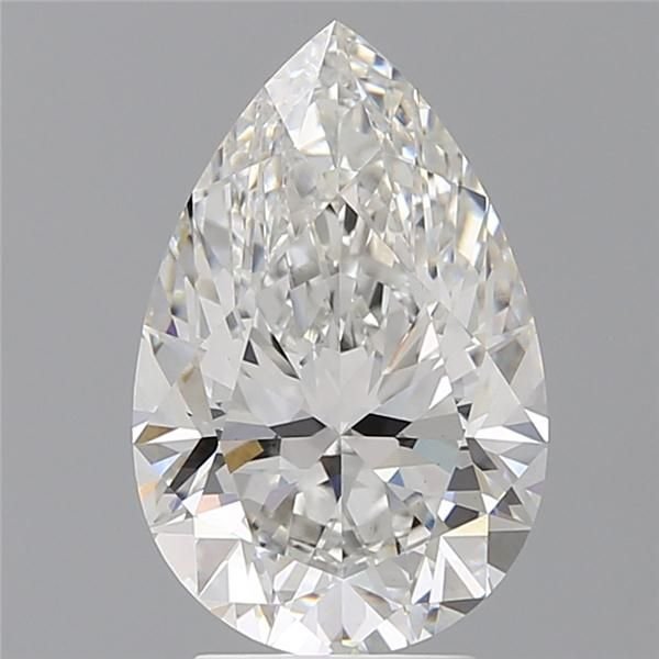 3.60 Carat Pear Lab Diamond