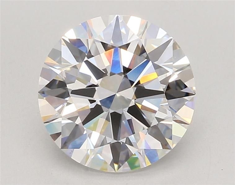 3.04ct E VS1 Rare Carat Ideal Cut Round Lab Grown Diamond
