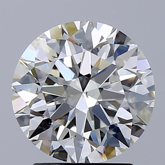 2.31ct I SI2 Rare Carat Ideal Cut Round Diamond