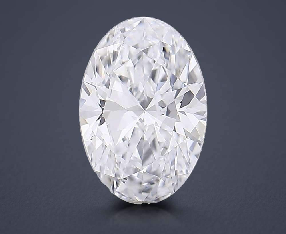 0.80 Carat Oval Lab Diamond