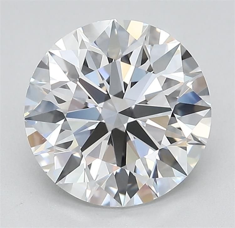 3.02ct D IF Rare Carat Ideal Cut Round Lab Grown Diamond