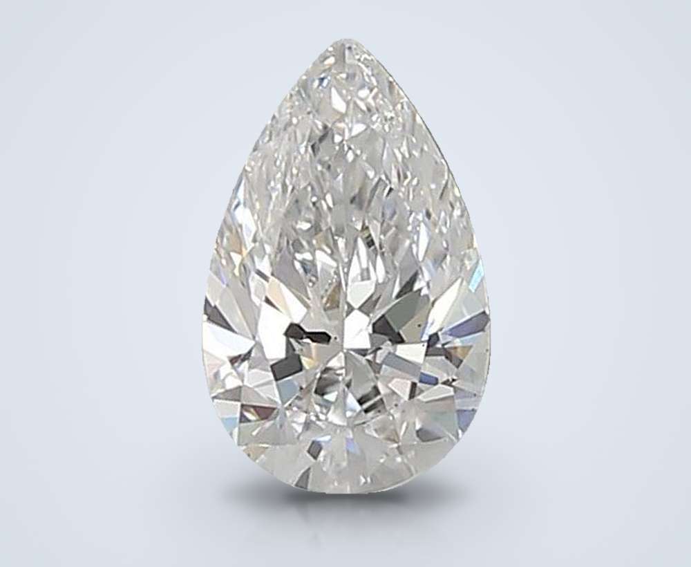 0.80 Carat Pear Lab Diamond