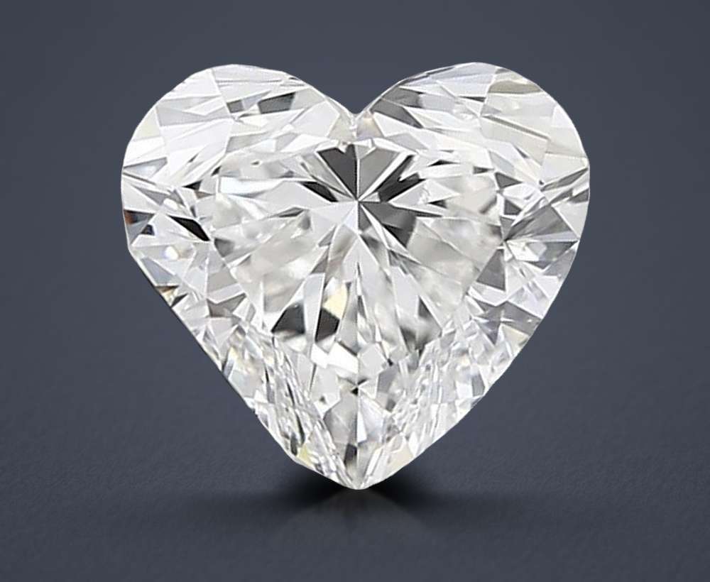 2.45 Carat Heart Lab Diamond