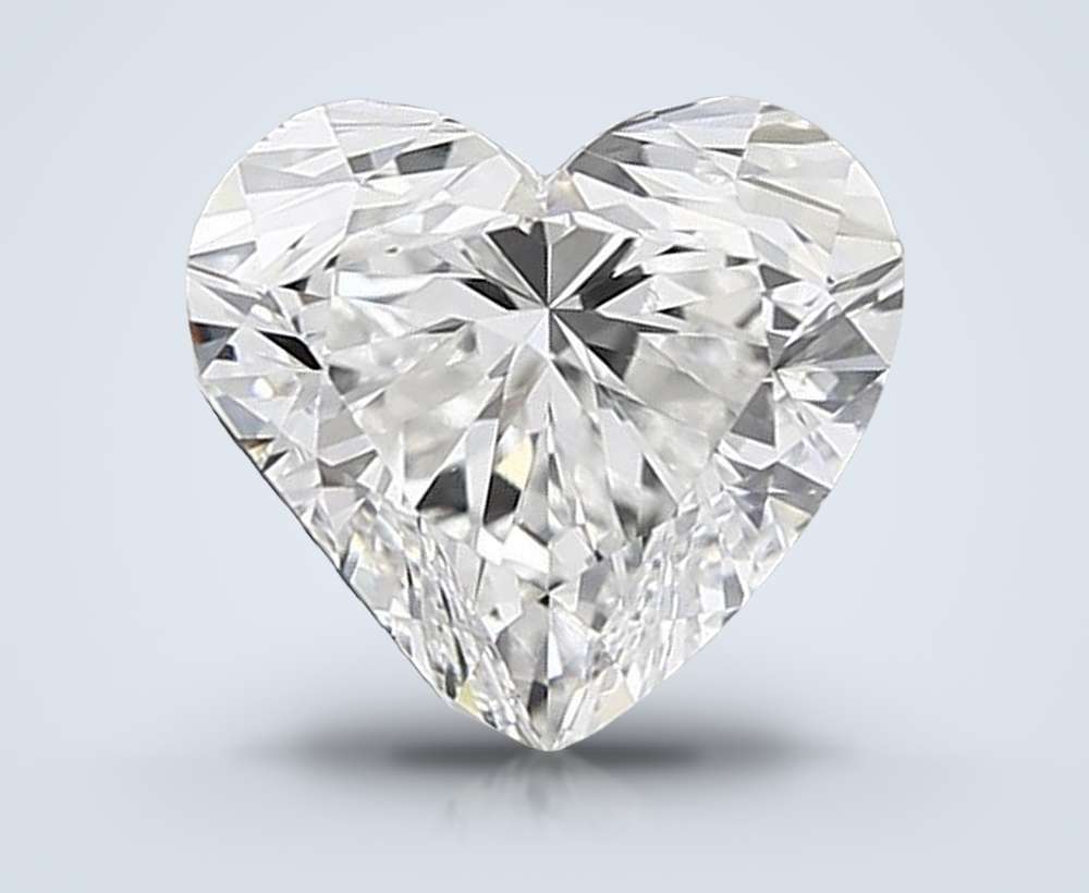 2.45 Carat Heart Lab Diamond