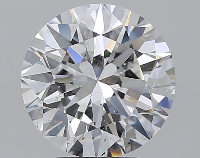 3.50ct F SI2 Rare Carat Ideal Cut Round Diamond