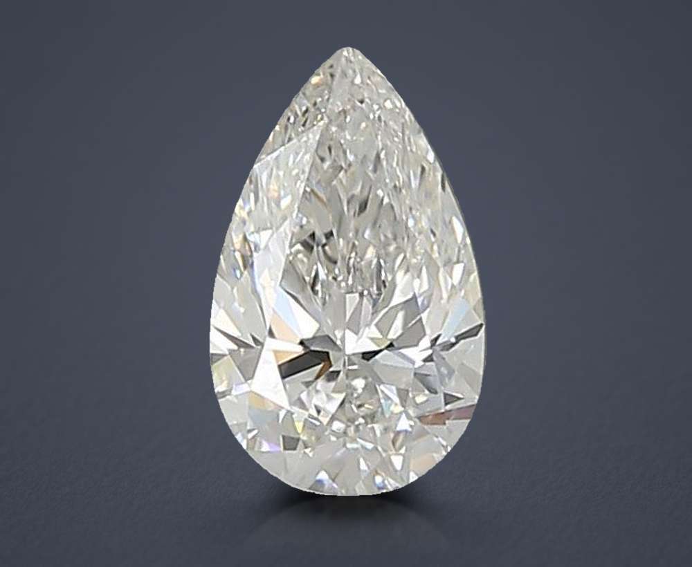 0.76 Carat Pear Lab Diamond