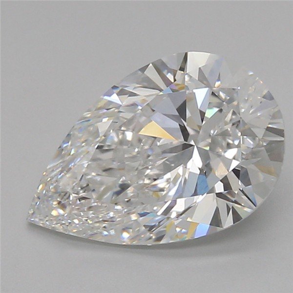 3.50 Carat Pear Lab Diamond