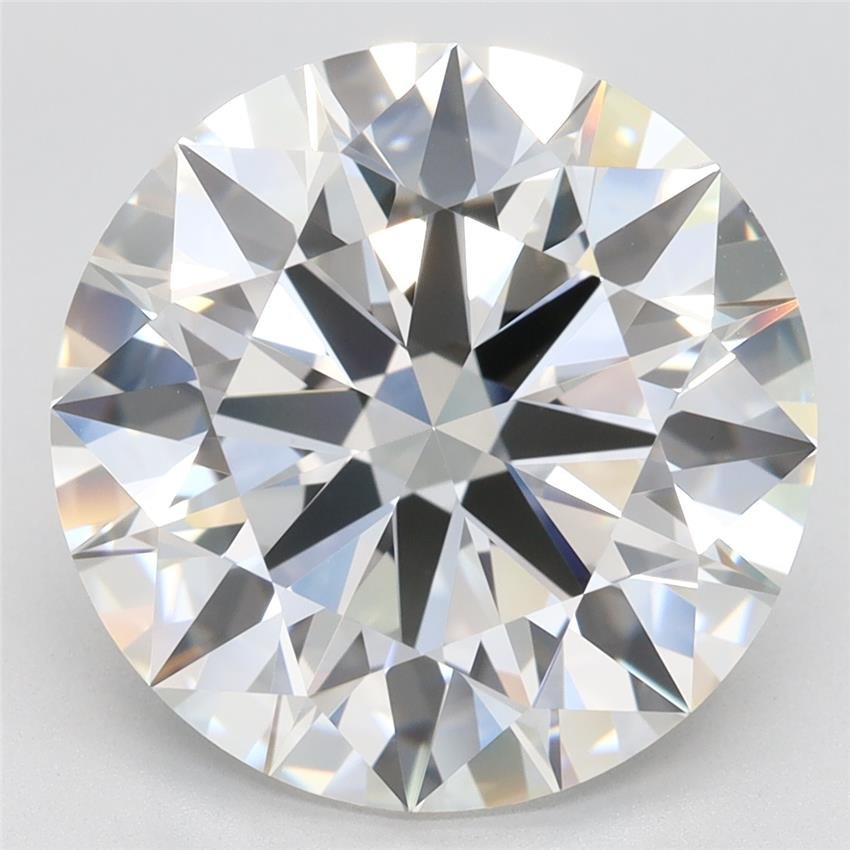 6.57ct G VVS1 Rare Carat Ideal Cut Round Lab Grown Diamond