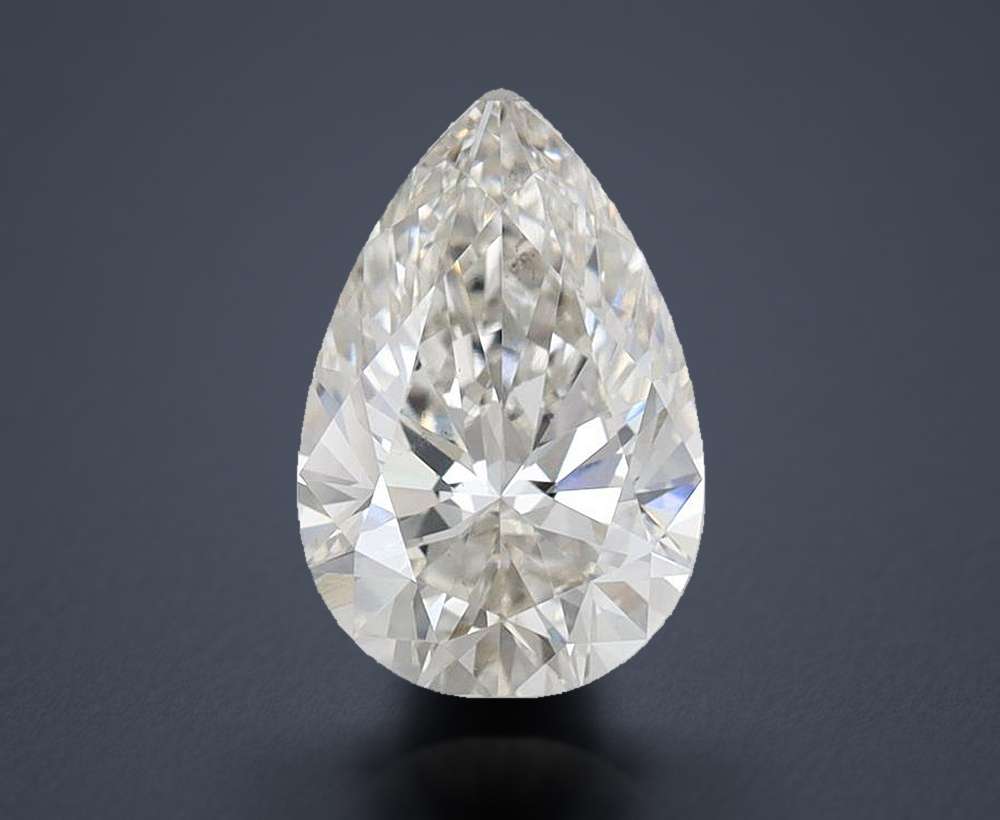 2.04 Carat Pear Lab Diamond
