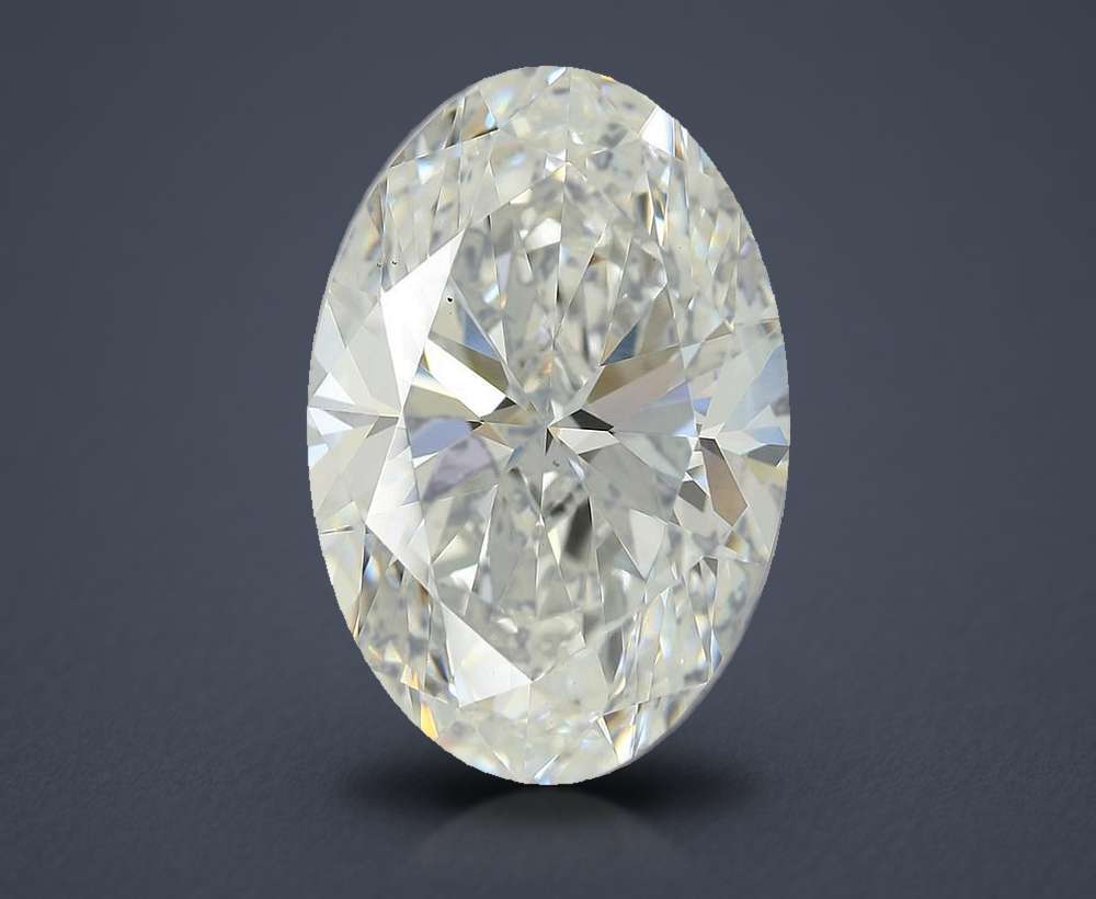 6.29 Carat Oval Lab Diamond